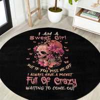 i-am-a-sweet-girl-flower-skull-round-carpet