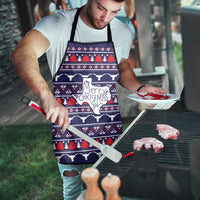 Merry Christmas Y'all Apron Xmas Holiday Patterns - Wonder Print Shop