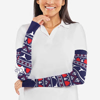 Merry Christmas Y'all Arm Sleeves Xmas Holiday Patterns - Wonder Print Shop