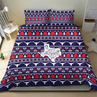 Merry Christmas Y'all Bedding Set Xmas Holiday Patterns - Wonder Print Shop