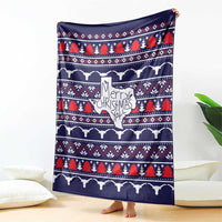 Merry Christmas Y'all Blanket Xmas Holiday Patterns - Wonder Print Shop