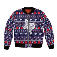 Merry Christmas Y'all Bomber Jacket Xmas Holiday Patterns - Wonder Print Shop