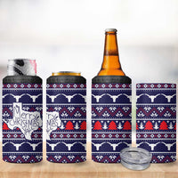 Merry Christmas Y'all 4 in 1 Can Cooler Tumbler Xmas Holiday Patterns - Wonder Print Shop
