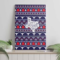 Merry Christmas Y'all Canvas Wall Art Xmas Holiday Patterns - Wonder Print Shop