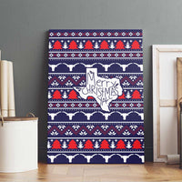 Merry Christmas Y'all Canvas Wall Art Xmas Holiday Patterns - Wonder Print Shop