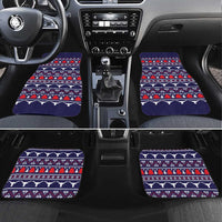 Merry Christmas Y'all Car Mats Xmas Holiday Patterns - Wonder Print Shop