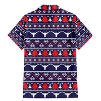 Merry Christmas Y'all Family Matching Mermaid Dress and Hawaiian Shirt Xmas Holiday Patterns - Wonder Print Shop