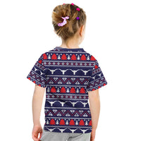 Merry Christmas Y'all Kid T Shirt Xmas Holiday Patterns - Wonder Print Shop