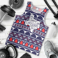 Merry Christmas Y'all Men Tank Top Xmas Holiday Patterns - Wonder Print Shop
