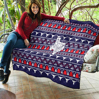 Merry Christmas Y'all Quilt Xmas Holiday Patterns - Wonder Print Shop