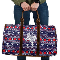 Merry Christmas Y'all Travel Bag Xmas Holiday Patterns - Wonder Print Shop