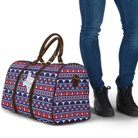 Merry Christmas Y'all Travel Bag Xmas Holiday Patterns - Wonder Print Shop