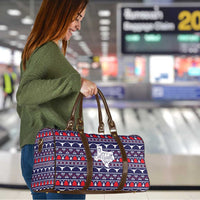 Merry Christmas Y'all Travel Bag Xmas Holiday Patterns - Wonder Print Shop