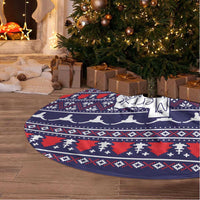 Merry Christmas Y'all Tree Skirt Xmas Holiday Patterns - Wonder Print Shop