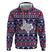Merry Christmas Y'all Zip Hoodie Xmas Holiday Patterns - Wonder Print Shop