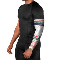 Merry Christmas Yall Texas Arm Sleeves Xmas Holiday Patterns - Wonder Print Shop