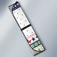 Merry Christmas Yall Texas Auto Sun Shade Xmas Holiday Patterns - Wonder Print Shop