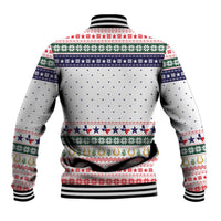 Merry Christmas Yall Texas Baseball Jacket Xmas Holiday Patterns - Wonder Print Shop