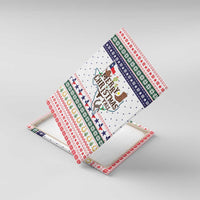 Merry Christmas Yall Texas Canvas Wall Art Xmas Holiday Patterns - Wonder Print Shop