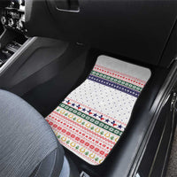Merry Christmas Yall Texas Car Mats Xmas Holiday Patterns - Wonder Print Shop