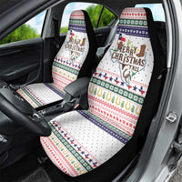 Merry Christmas Yall Texas Car Seat Cover Xmas Holiday Patterns - Wonder Print Shop