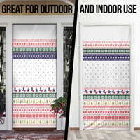Merry Christmas Yall Texas Door Cover Xmas Holiday Patterns - Wonder Print Shop