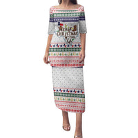 Merry Christmas Yall Texas Family Matching Puletasi and Hawaiian Shirt Xmas Holiday Patterns - Wonder Print Shop