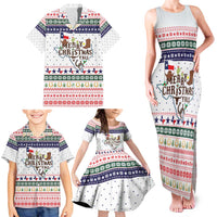 Merry Christmas Yall Texas Family Matching Tank Maxi Dress and Hawaiian Shirt Xmas Holiday Patterns - Wonder Print Shop