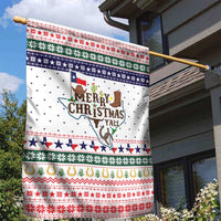 Merry Christmas Yall Texas Garden Flag Xmas Holiday Patterns - Wonder Print Shop