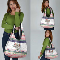 Merry Christmas Yall Texas Grocery Bag Xmas Holiday Patterns - Wonder Print Shop