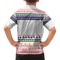 Merry Christmas Yall Texas Kid Hawaiian Shirt Xmas Holiday Patterns - Wonder Print Shop