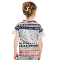 Merry Christmas Yall Texas Kid T Shirt Xmas Holiday Patterns - Wonder Print Shop