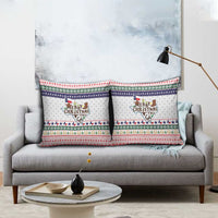 Merry Christmas Yall Texas Pillow Cover Xmas Holiday Patterns - Wonder Print Shop