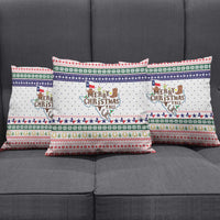 Merry Christmas Yall Texas Pillow Cover Xmas Holiday Patterns - Wonder Print Shop