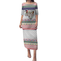 Merry Christmas Yall Texas Puletasi Xmas Holiday Patterns - Wonder Print Shop