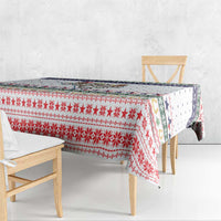 Merry Christmas Yall Texas Tablecloth Xmas Holiday Patterns - Wonder Print Shop