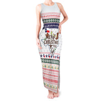 Merry Christmas Yall Texas Tank Maxi Dress Xmas Holiday Patterns - Wonder Print Shop