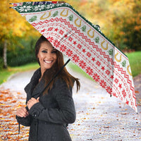 Merry Christmas Yall Texas Umbrella Xmas Holiday Patterns - Wonder Print Shop