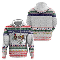 Merry Christmas Yall Texas Zip Hoodie Xmas Holiday Patterns - Wonder Print Shop