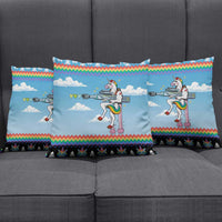 Unicorn Pew Pew Christmas Pillow Cover Xmas Holiday Patterns - Wonder Print Shop