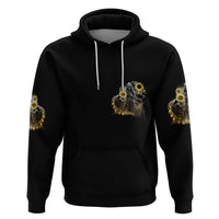 I Am The Storm Reaper Sunflower Roses Wings Hoodie - Wonder Print Shop