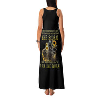 I Am The Storm Reaper Sunflower Roses Wings Family Matching Tank Maxi Dress and Hawaiian Shirt - Wonder Print Shop