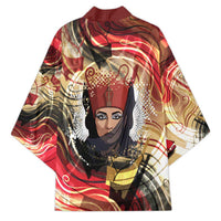 Amunet Kimono with Egyptian Queen Portrait Ancient Mythology