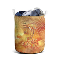 Ra Egyptian Laundry Basket Sun God Eye of Ra Fiery Wings Eternal Source Golden Light