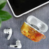 Ra Egyptian AirPods Case Sun God Eye of Ra Fiery Wings Eternal Source Golden Light