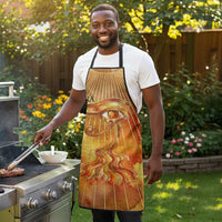 Ra Egyptian Apron Sun God Eye of Ra Fiery Wings Eternal Source Golden Light