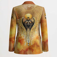 Ra Egyptian Blazer Sun God Eye of Ra Fiery Wings Eternal Source Golden Light