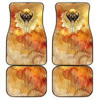 Ra Egyptian Car Mats Sun God Eye of Ra Fiery Wings Eternal Source Golden Light
