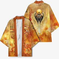 Ra Egyptian Kimono Sun God Eye of Ra Fiery Wings Eternal Source Golden Light