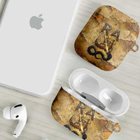 Ra Egyptian AirPods Case Sun God Solar Disk Serpent Slayer Ancient Egyptian Boat of the Underworld